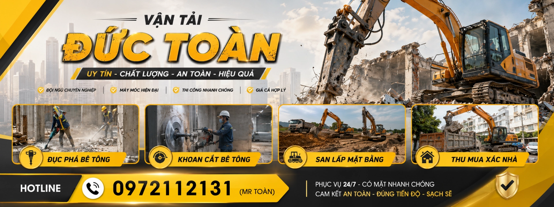 đập phá tường chuyên nghiệp Quận 1